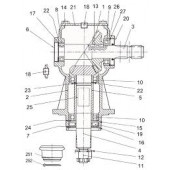 Fujitsu Tractor Assembly Left B020-1500-V311A 	